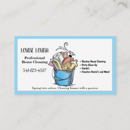 プロフェッショナルシンプルハウス清掃用名刺 名刺