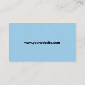 プロフェッショナルシンプルハウス清掃用名刺 名刺 (裏面)