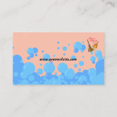 プロフェッショナルシンプルハウス清掃用名刺 名刺 (裏面)