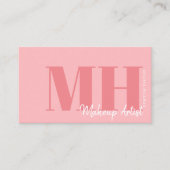 プロフェッショナルシンプルピエレガントックモノグラム 名刺 (正面)