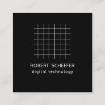 プロフェッショナルシンプルブラックオープングラフ宇宙グリッド