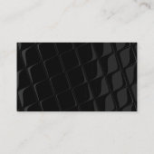 プロフェッショナルシンプルプレーンモダンスタイリッシュ 名刺 (裏面)