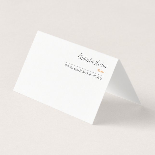 プロフェッショナルシンプルプレーン不動産仲介業者実在エステート (正面)