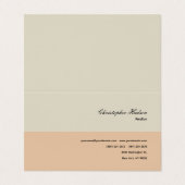 プロフェッショナルシンプルプレーン不動産仲介業者実在エステート 名刺 (外部フラット)