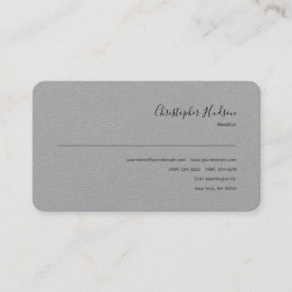 プロフェッショナルシンプルプレーン不動産仲介業者実在エステート 名刺