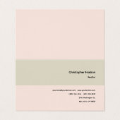 プロフェッショナルシンプルプレーン不動産仲介業者実在エステート 名刺 (外部フラット)