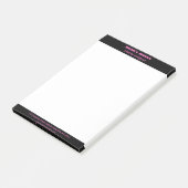 プロフェッショナルシンプルモダンネオンピンクレターヘッド ポストイット (アングル)