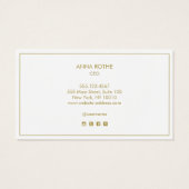 プロフェッショナルシンプルライトグレーヴィンテージモノグラム (裏面)