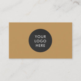 プロフェッショナルシンプルロゴQRコード金ゴールド会社 名刺