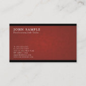 プロフェッショナルシンプルヴィンテージエレガントリュックス 名刺 (正面)