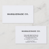 プロフェッショナルシンプル会社団体や組織 名刺 (正面/裏面)