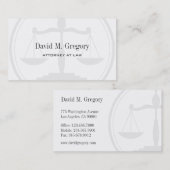 プロフェッショナルシンプル弁護士弁護士法律事務所 名刺 (正面/裏面)