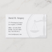 プロフェッショナルシンプル弁護士弁護士法律事務所 名刺 (裏面)