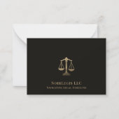 プロフェッショナルシンプル弁護士弁護士法 ノートカード (正面)