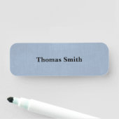 プロフェッショナルシンプル石板ブルーテクスチャ背景色 名札 (インサイチュ)