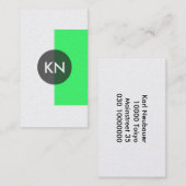 プロフェッショナルジエレガントオメトリパターンBusiness C 名刺 (正面/裏面)