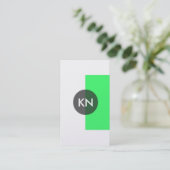 プロフェッショナルジエレガントオメトリパターンBusiness C 名刺 (スタンド正面)