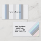 プロフェッショナルジオメトリパターン名刺 名刺 (正面/裏面)