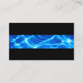 プロフェッショナルスイミングプールのメンテナンス清掃 名刺 (裏面)