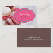 プロフェッショナルスイーツベーカリー名刺 名刺 (正面/裏面)