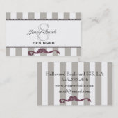 プロフェッショナルスエレガントテース弓モノグラム 名刺 (正面/裏面)