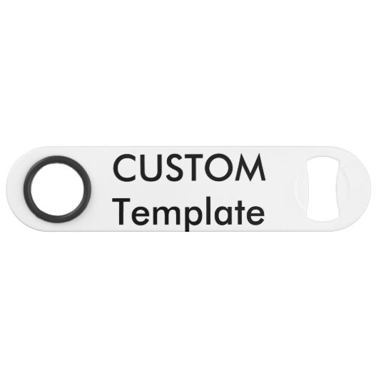 プロフェッショナルスカスタムテンレス鋼ボトルオープナー スピード栓抜き (正面(横))