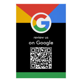 プロフェッショナルスキャンでGoogleレビューQRコードビジネス ポスター