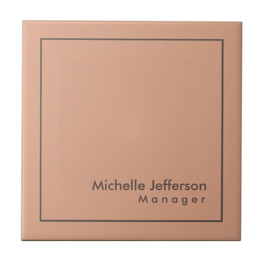 プロフェッショナルスタイリッシュミニマル タイル (正面)