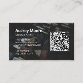 プロフェッショナルスタイリッシュメイクアップアーティスト 名刺 (正面)