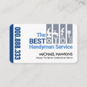 プロフェッショナルスタイリッシュ手利師ツールタブ 名刺 (正面)