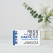 プロフェッショナルスタイリッシュ手利師ツールタブ 名刺 (スタンド正面)