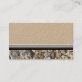 プロフェッショナルストネマソンウォール縁ど写真 名刺 (裏面)