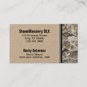 プロフェッショナルストネマソンウォール縁ど写真 名刺 (正面)