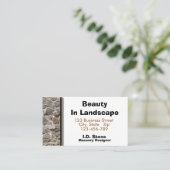 プロフェッショナルストネマソン自然壁写真 名刺 (スタンド正面)