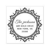 プロフェッショナルスモダンクリプト差出人住所 セルフインキングスタンプ (デザイン)