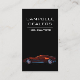 プロフェッショナルスモダンポーツカー販売店 名刺