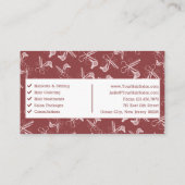 プロフェッショナルスモーキトパス&ピンクヘアサロン 名刺 (裏面)