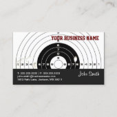 プロフェッショナルセキュリティボディガードガンのディーラー 名刺 (正面)