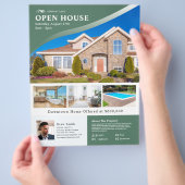 プロフェッショナルセージオープンハウスエテ実在ート チラシ (手)