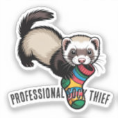 プロフェッショナルソックス泥棒 シール (正面)