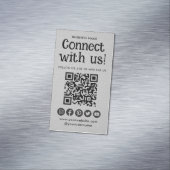 プロフェッショナルソーシャルメディアWebサイモダントグレー マグネット名刺 (インサイチュ)