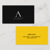 プロフェッショナルタイトル名刺 名刺 (正面/裏面)