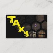 プロフェッショナルタクシー運転手タクシー運転手 名刺 (正面)