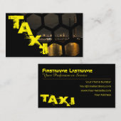 プロフェッショナルタクシー運転手タクシー運転手 名刺 (正面/裏面)