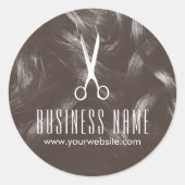 プロフェッショナルタン美容師ヘアサロン製品 ラウンドシール (正面)