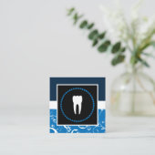 プロフェッショナルダマスク歯科医院 スクエア名刺 (スタンド正面)