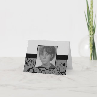 プロフェッショナルダマスク記念物カード 案内状