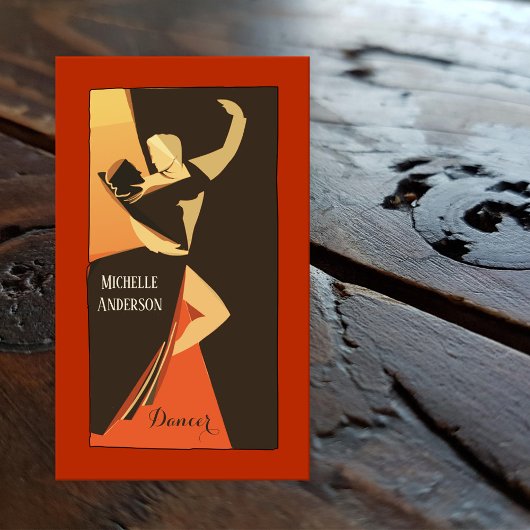 プロフェッショナルダンサーの名刺 名刺