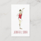 プロフェッショナルダンサーダンス先生振付家 名刺 (正面)