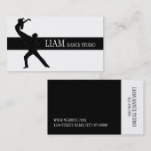 プロフェッショナルダンススタジオインストラクター 名刺 (正面/裏面)